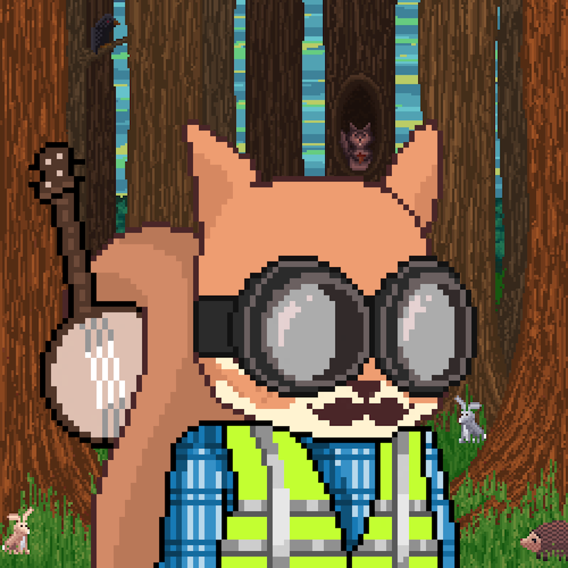 Pixel Squirrels #8123